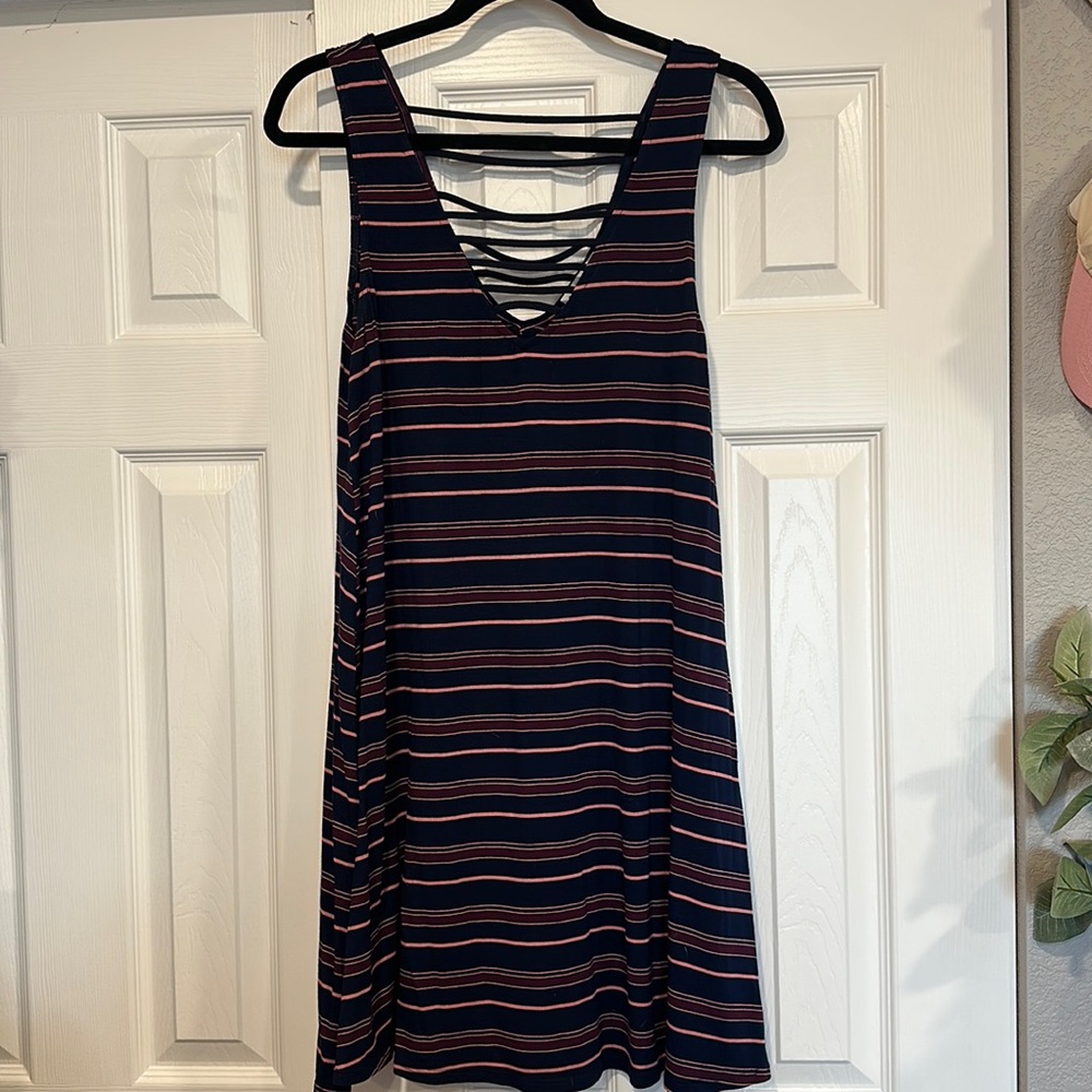 Striped tank dress